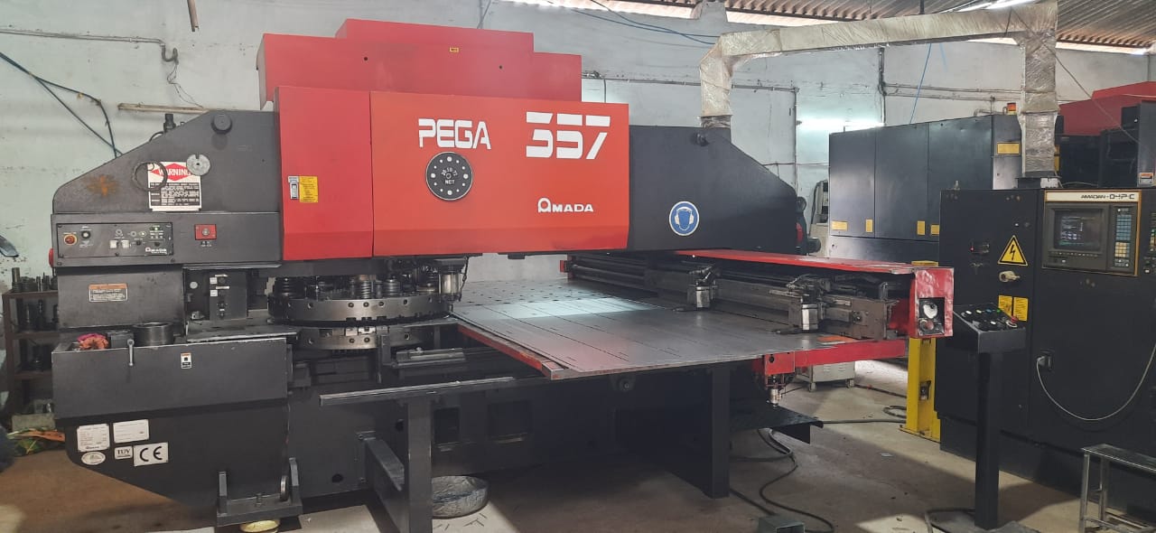 Used Amada Turret Punch Press 1995 Pega 357